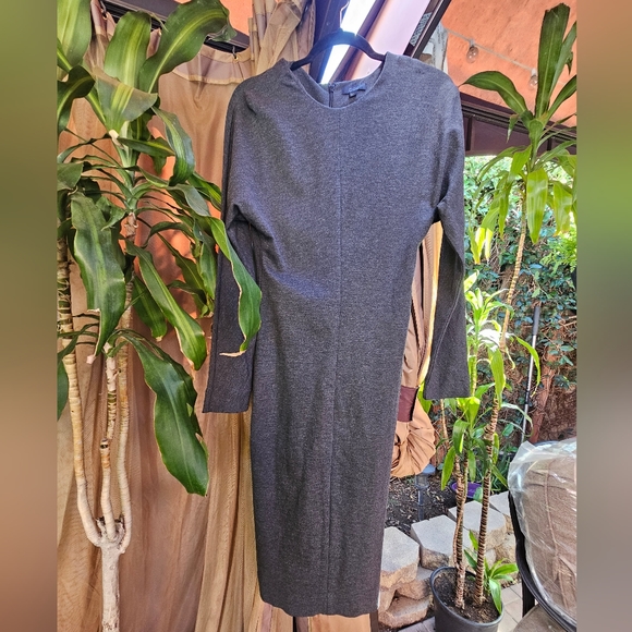 COS long sleeve maxi dress - Picture 3 of 5